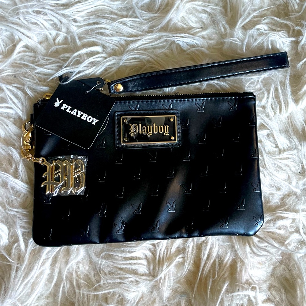 Playboy wristlet wallet